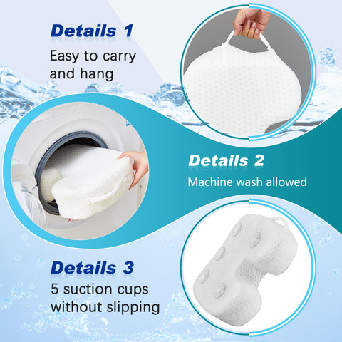 Tinideya booster seat suction cups prevent slipping for a safe spa session.