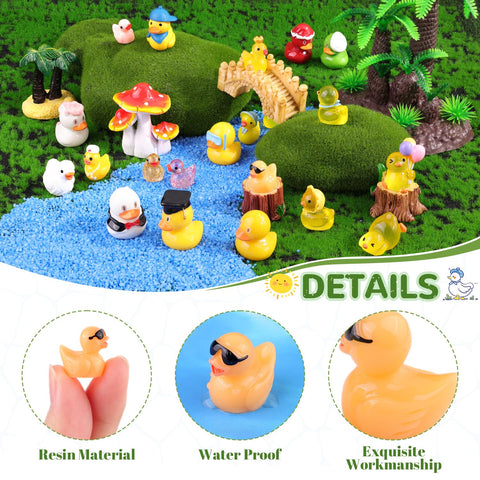 TINKRSTUFF 40-piece duck pack for crafts and classroom displays