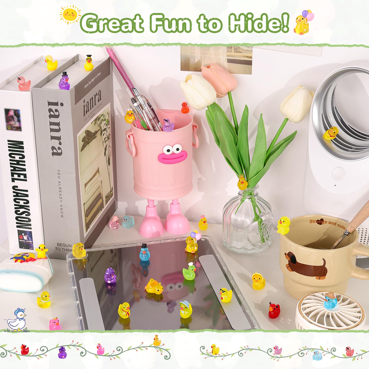 TINKRSTUFF glittery mini ducks make party favors and gifts stand out