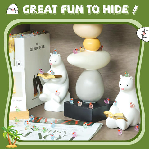 TINKRSTUFF colorful ducks provide durable indoor/outdoor decor options.
