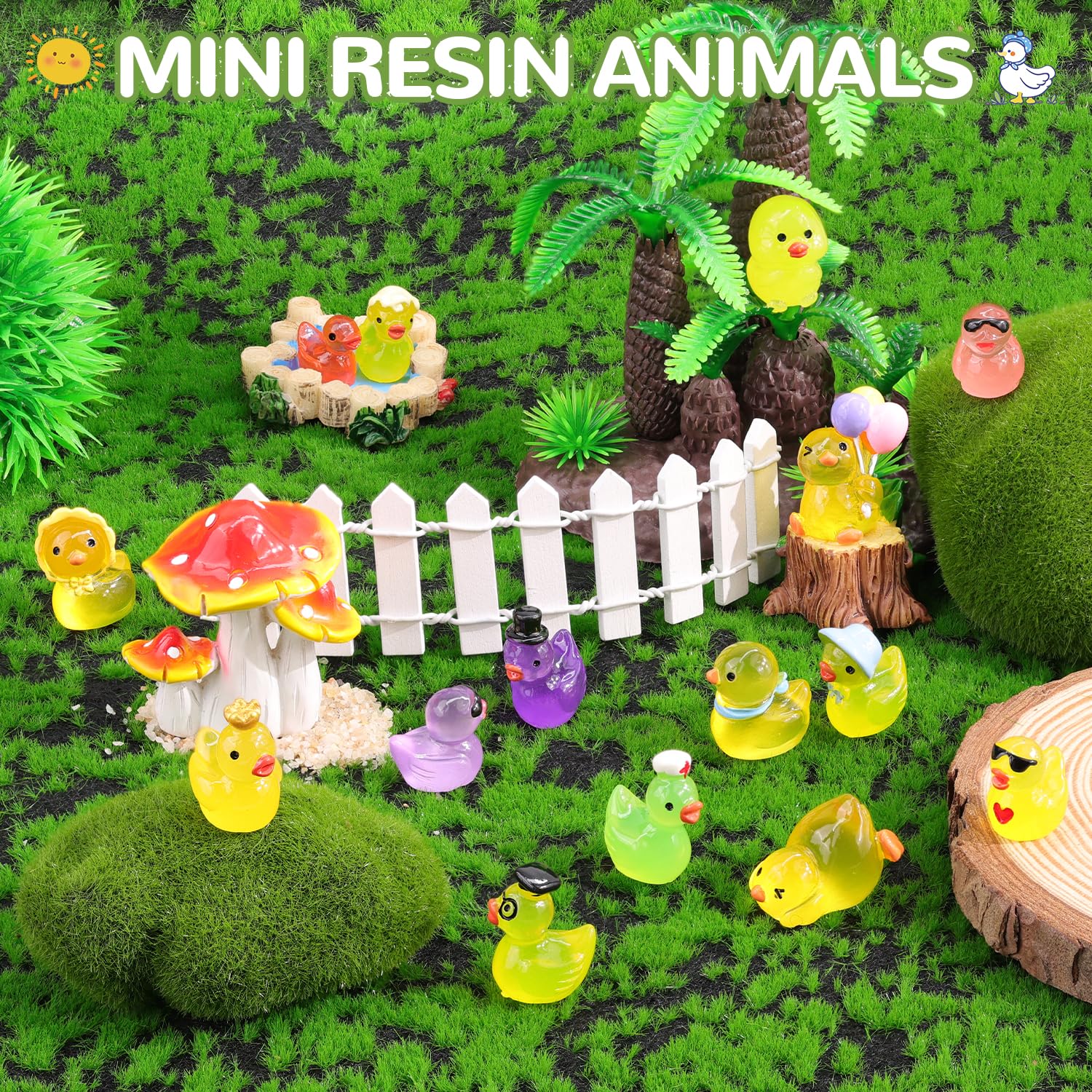 TINKRSTUFF resin animals add whimsy to gardens and landscape accents