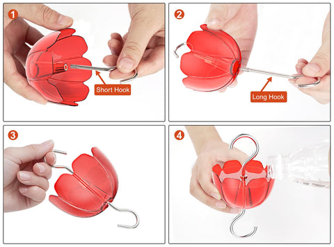 Tinlaviy easy setup with hooks and quick cleaning for busy gardens