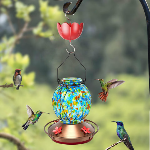 Tinlaviy large hooks allow secure hanging on branches.