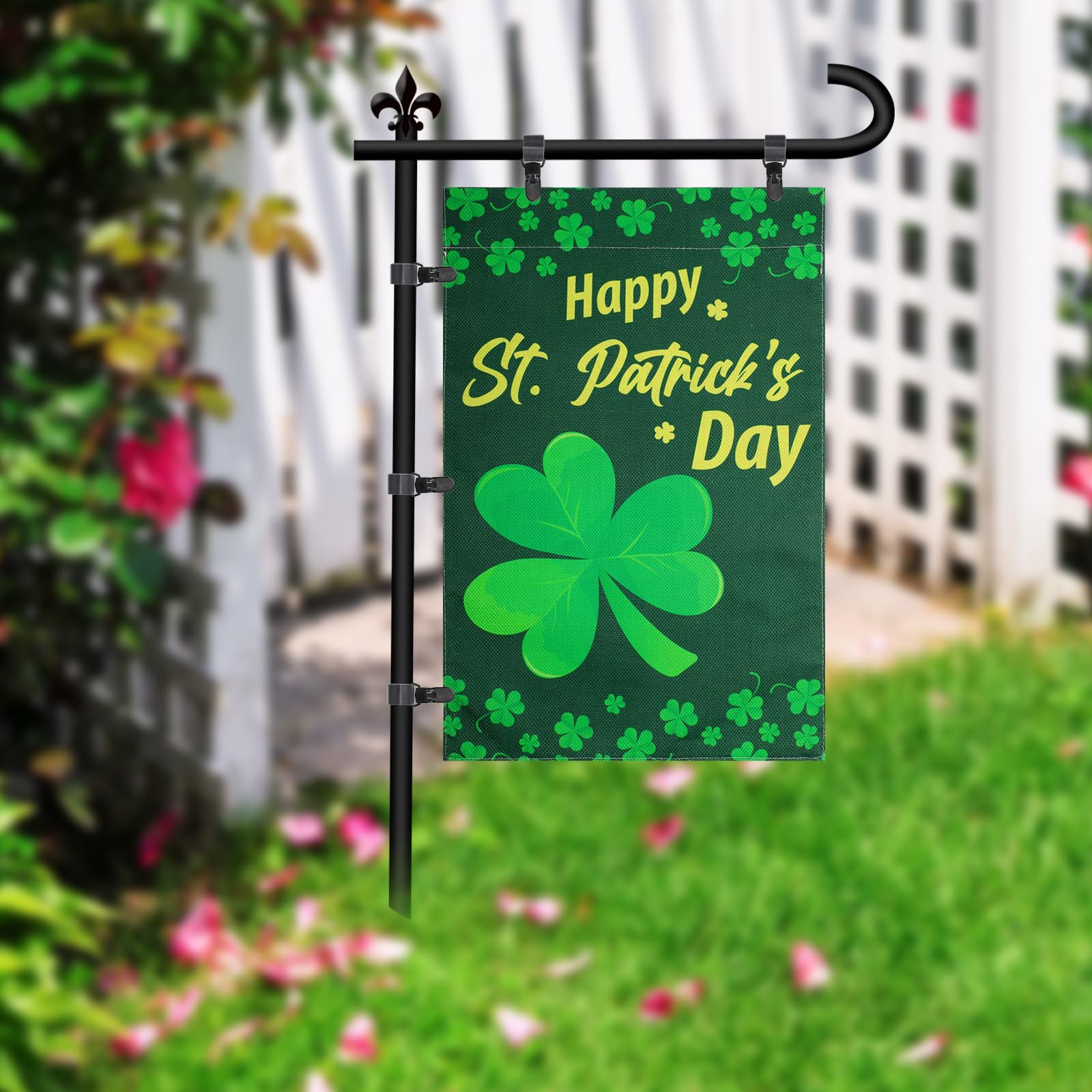 Tinoaly flag clips enhancing yard banner displays