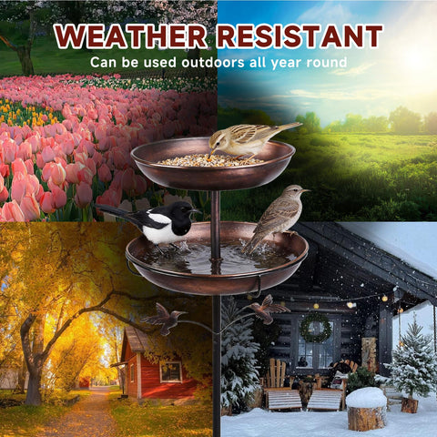 Elegant vintage decor adds charm to outdoor spaces