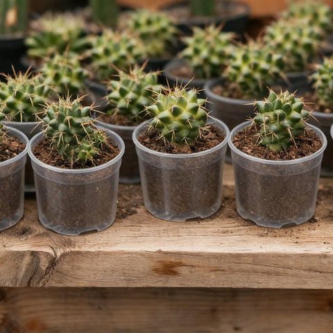 TINSKY clear seedling pot helps monitor root development easily.