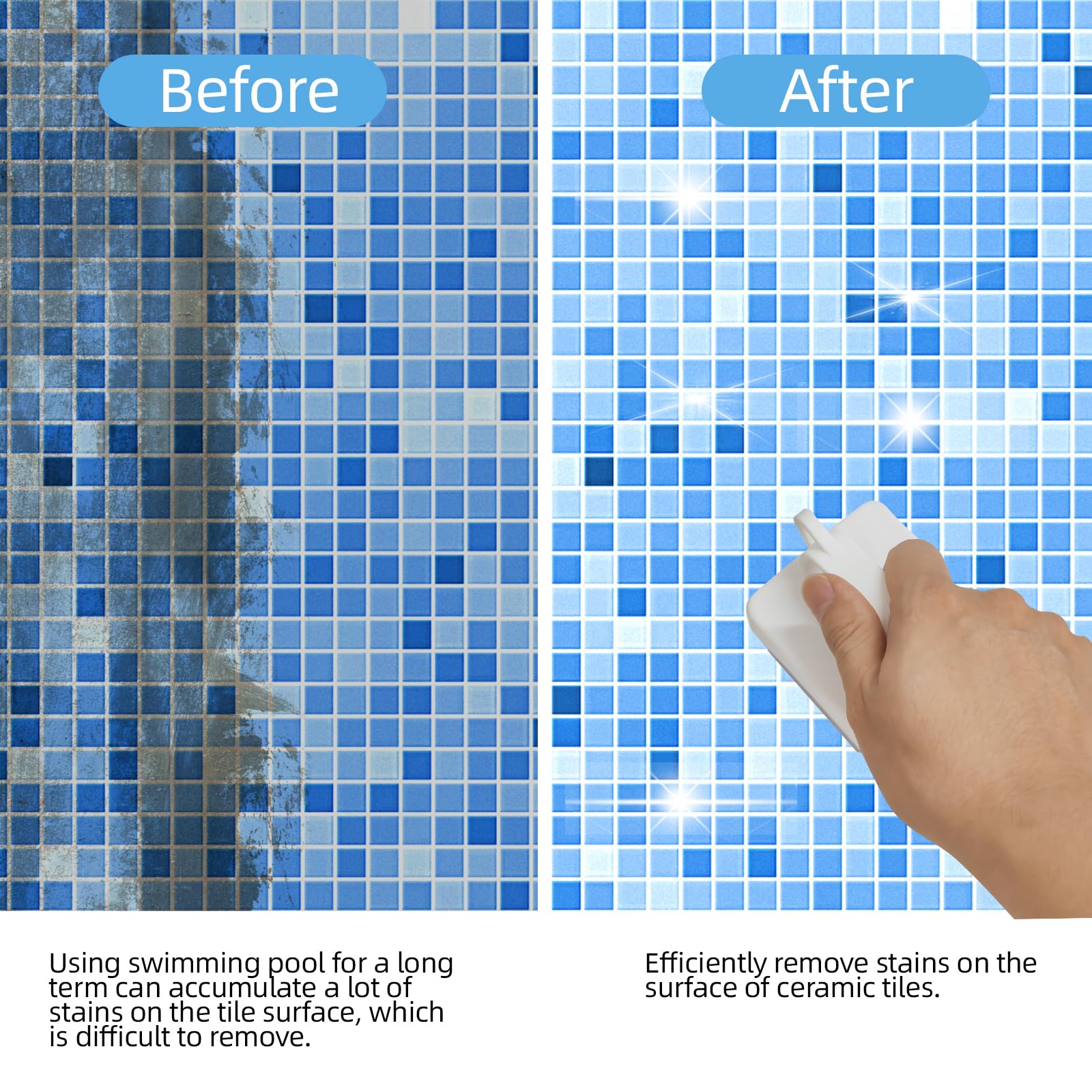 Grill, sink, and outdoor cleaning with TINSKY pumice stones.