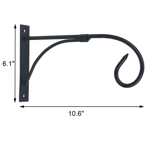 Tinsow wall hook for bird feeders keeps feeders secure and tidy.