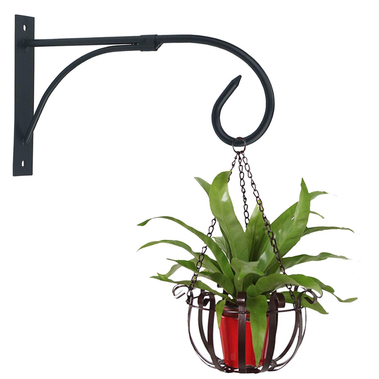 Tinsow iron wall hook suspends lanterns with stable balance.