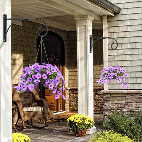 Tinsow iron wall hook adds versatile outdoor décor for any space.