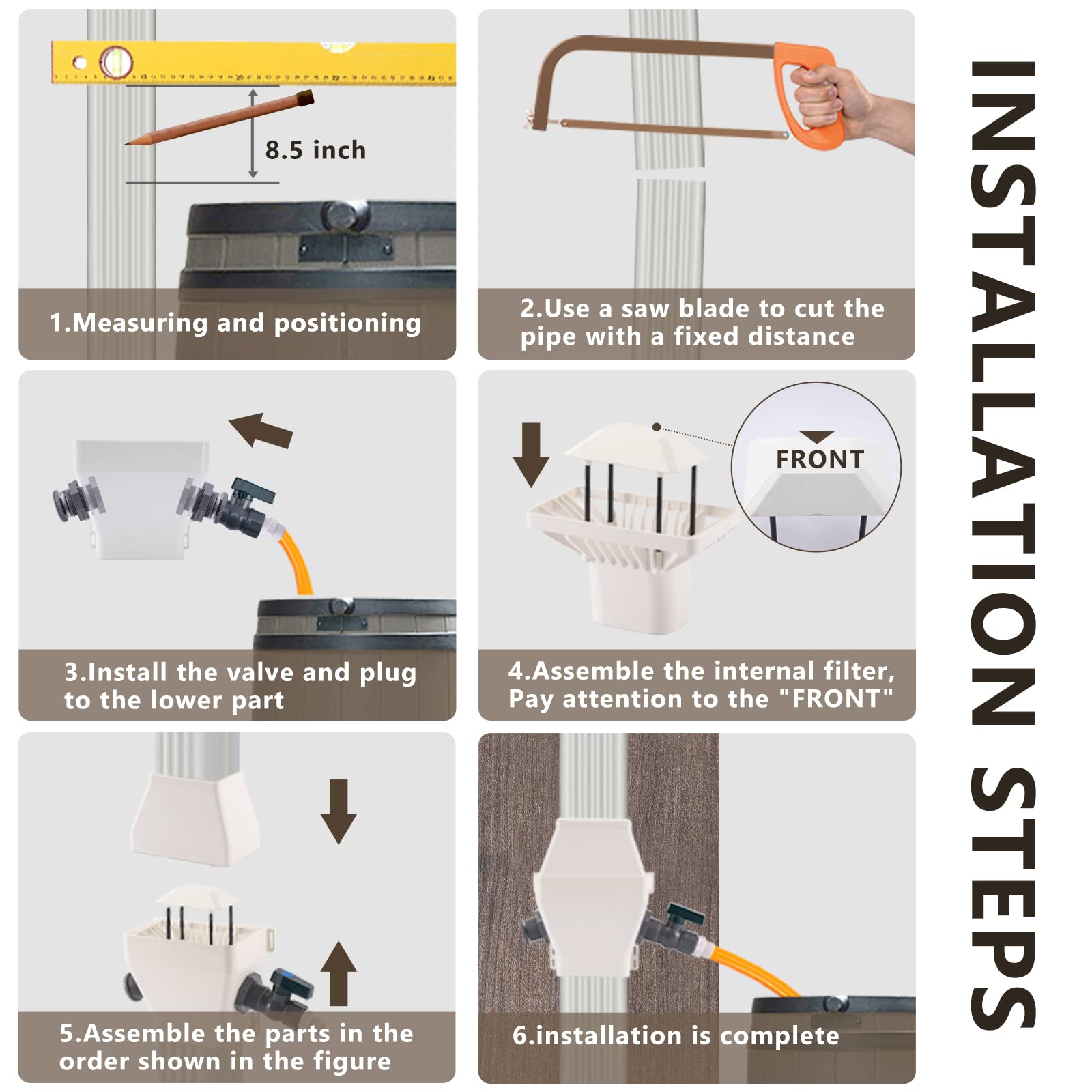 Tintsabo easy installation with gutter attachment simplifies setup.