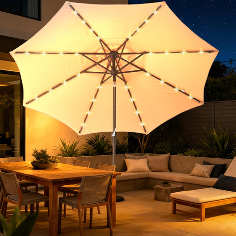 Tioline 1.49-inch steel pole providing a sturdy, stable shade structure