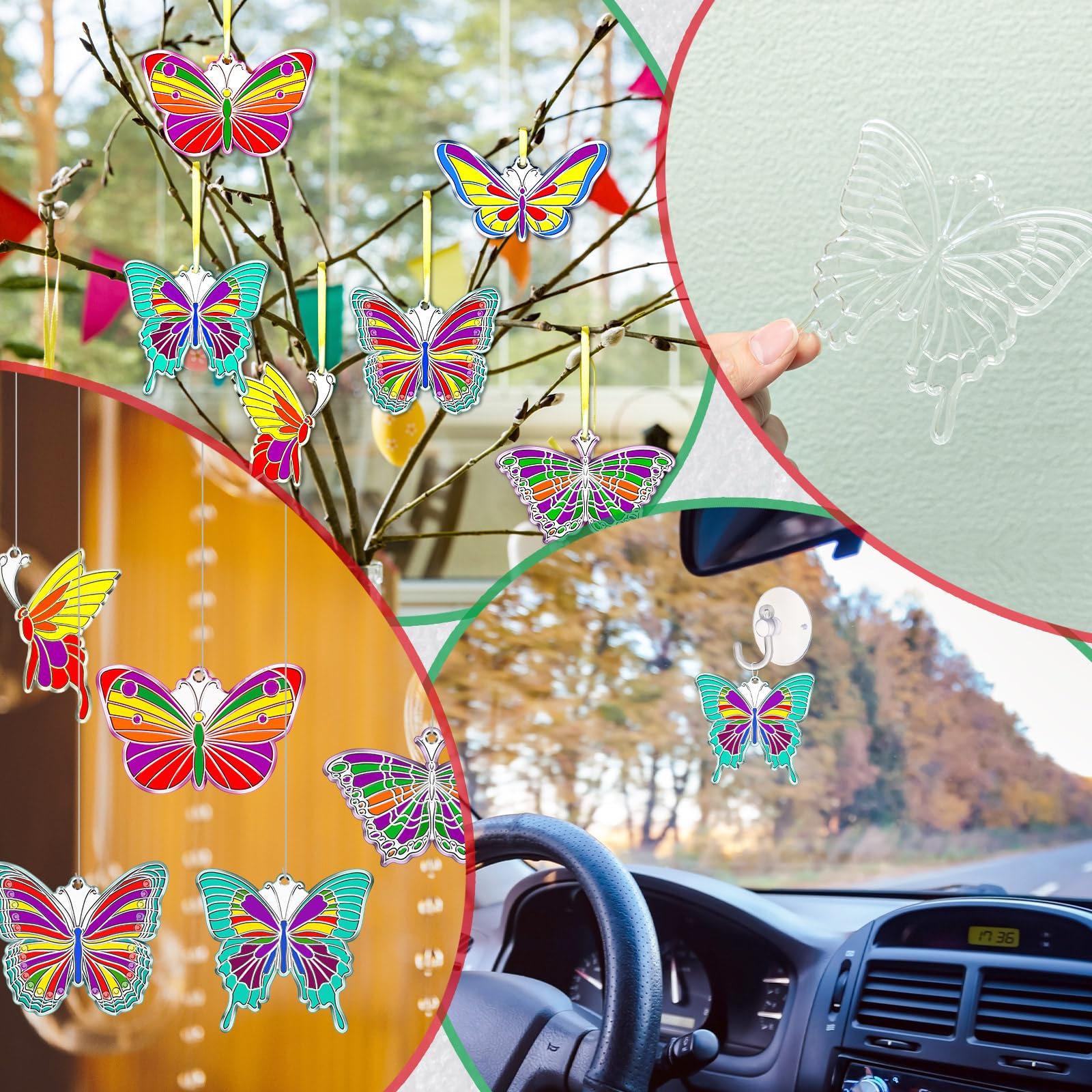 Tioncy suction cup hooks for easy wall or window hanging