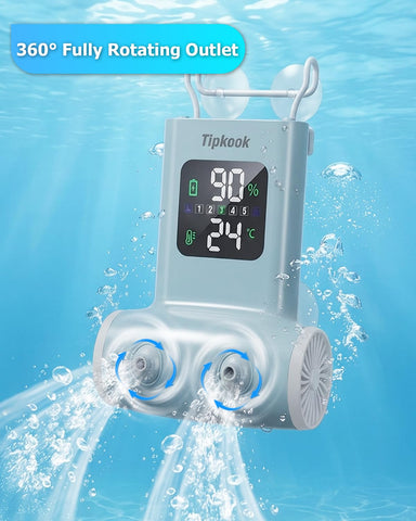 Gift-ready Tipkook bath jet packaging, ideal for self-care gifts