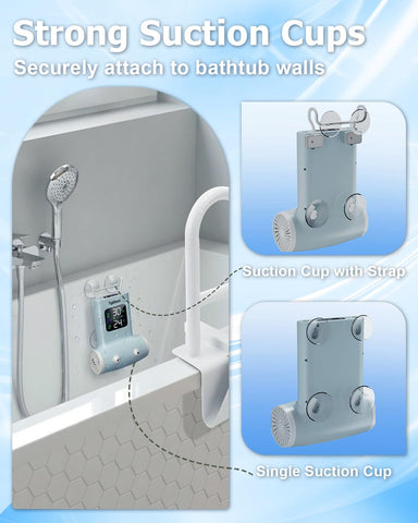 Wireless rechargeable design for quick, portable installation