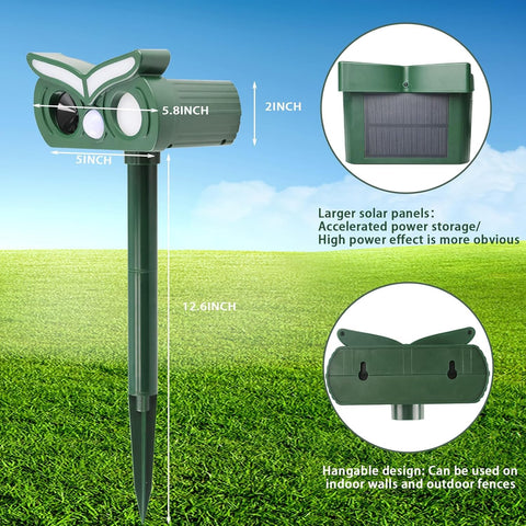 Tirgo 4Pack waterproof IPX4 unit suitable for yard and garden