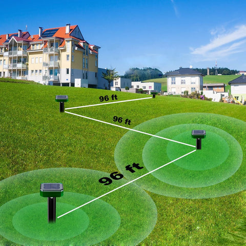 Safe Tirgo deterrent for pets and plants in a busy yard.