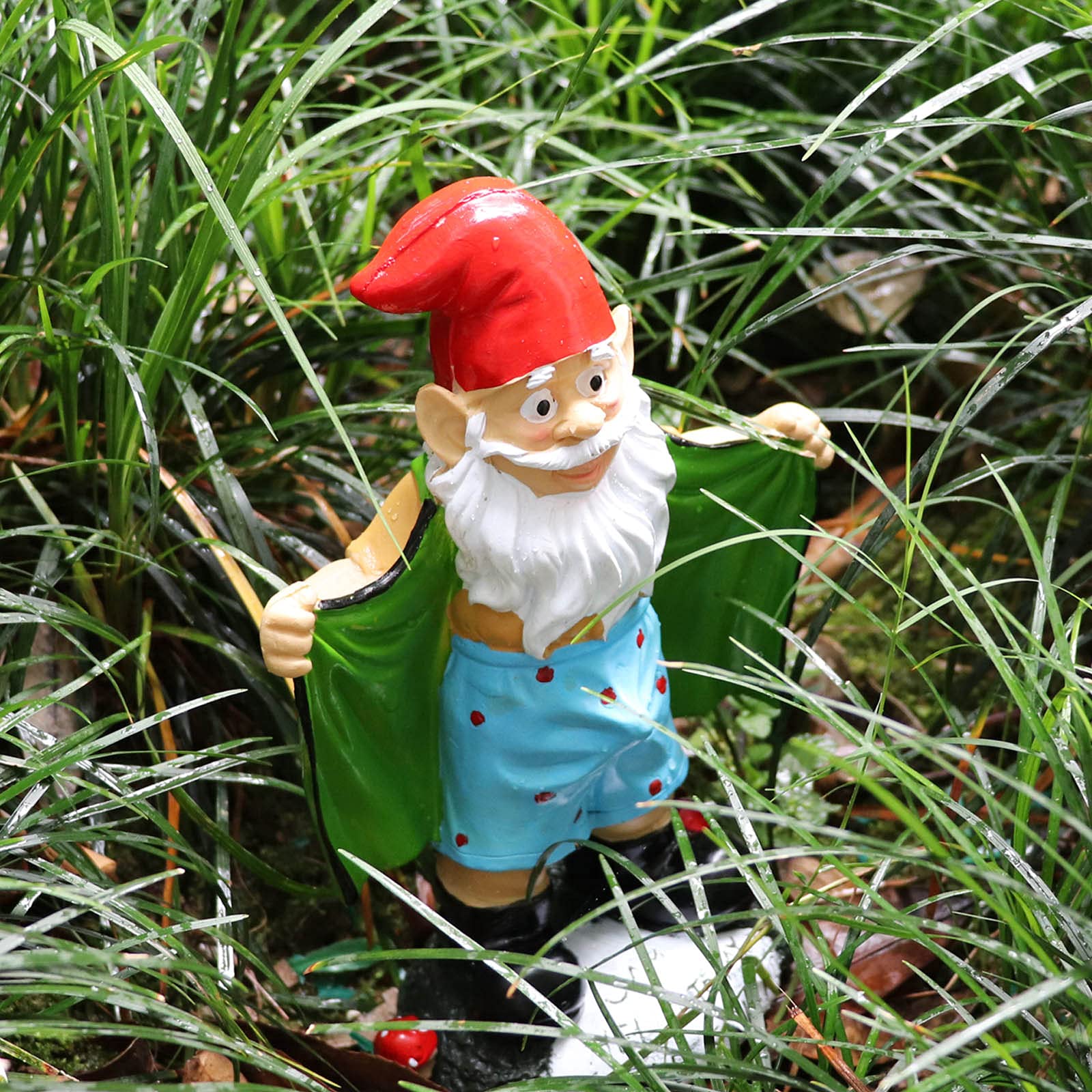 Tirifer gift-ready gnome statue, ideal for housewarmings and celebrations