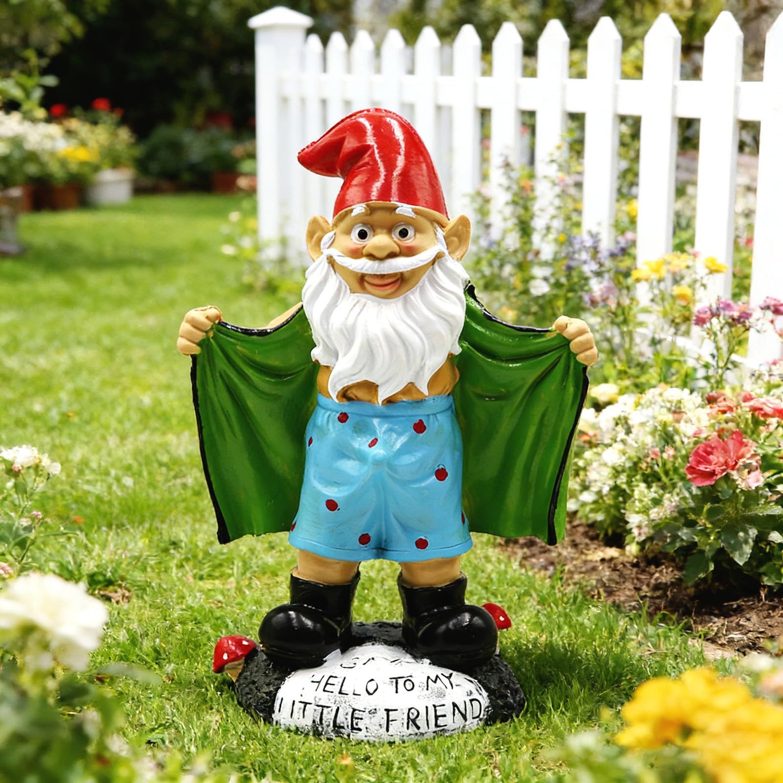 Tirifer indoor-outdoor gnome decor for home, patio, or office