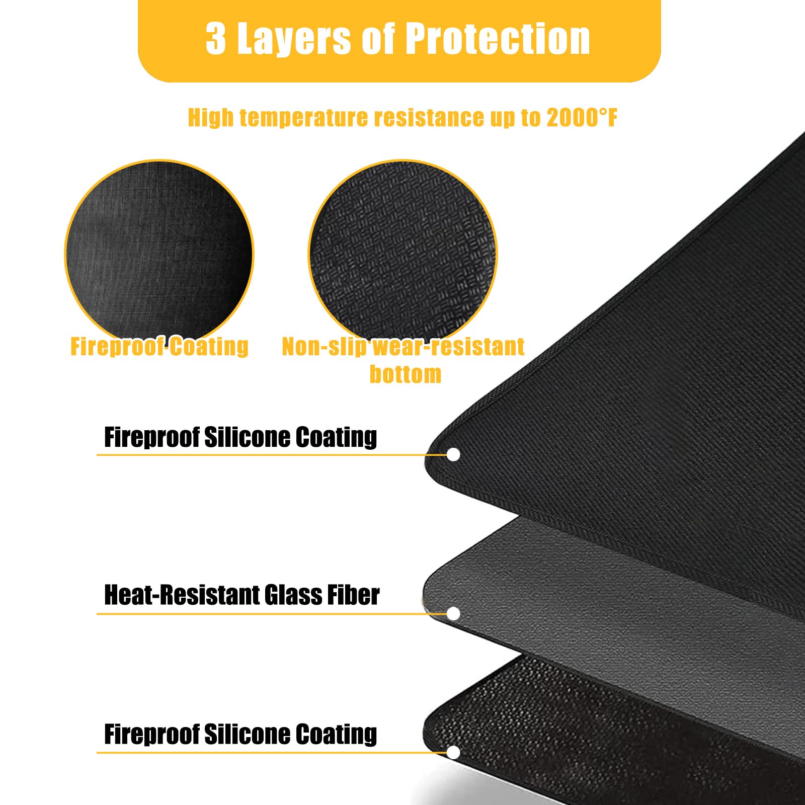 Tirifer waterproof and oilproof surface protecting concrete from spills