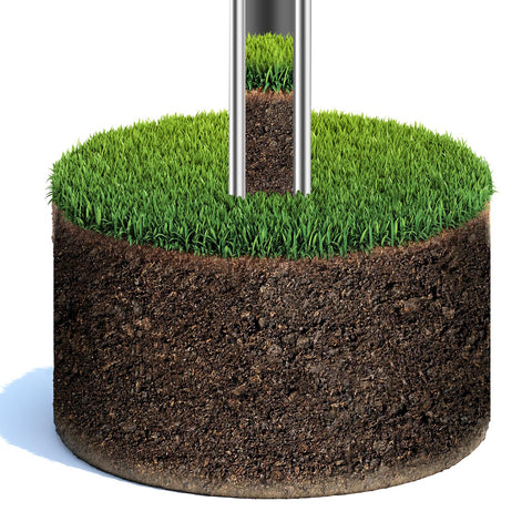 TIRYIUOU lightweight soil probe speeds field sampling with minimal fatigue.