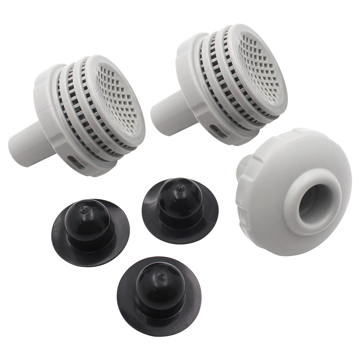 TIROAR 25022E water jet connector kit with outlet grid boosts pool circulation.