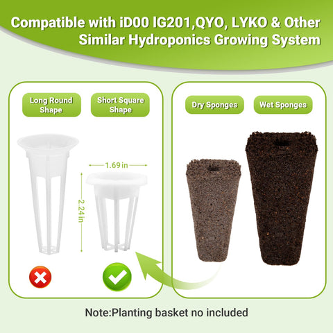 TISOHUGO groove-design promotes water circulation and maintains humidity near seeds.