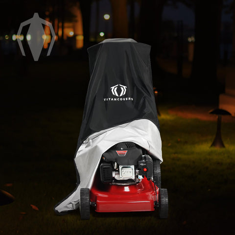TitanCovers weatherproof design shields against rain, snow, and sun.