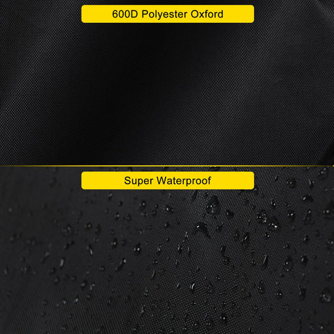 Ventilation holes on TitanCovers cover promote airflow and moisture escape.