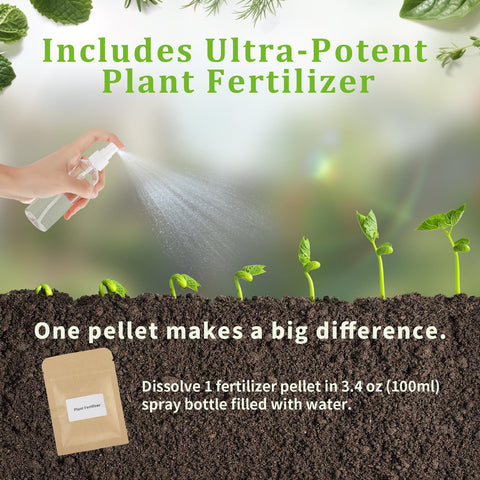 TitaniX coco coir soil discs promote strong germination
