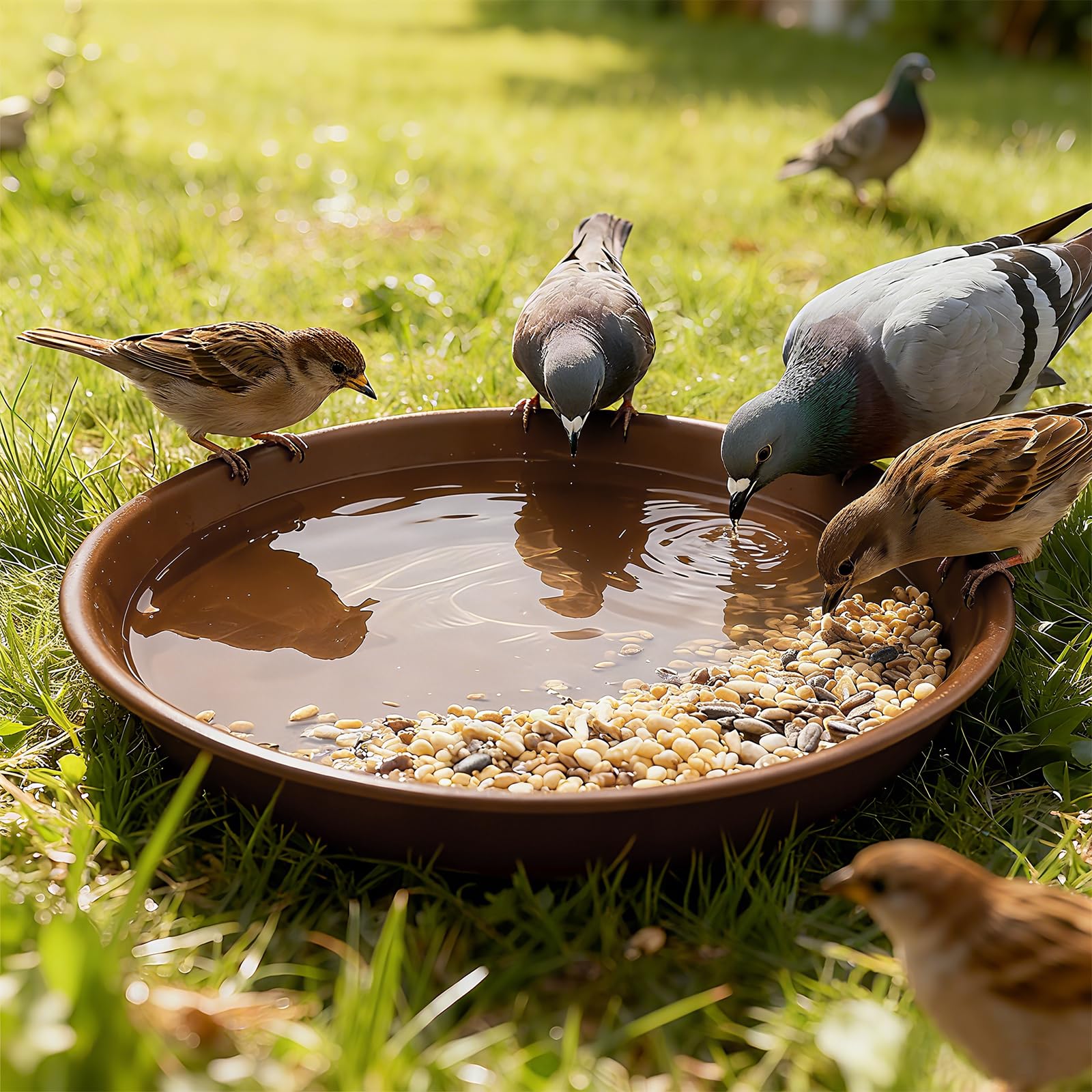 TITE Plant Saucer drains excess water into the tray keeping pots tidy