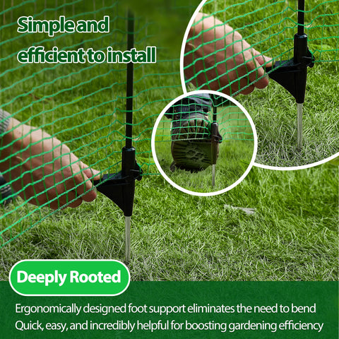 TITECK poultry protection fence safeguarding chickens and ducks