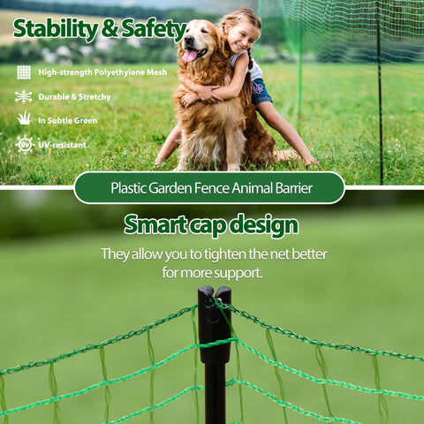 TITECK snow fence function offers a practical outdoor boundary for winter days.