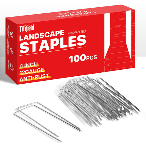 TiTifield anti-rust garden stakes ready for outdoor projects