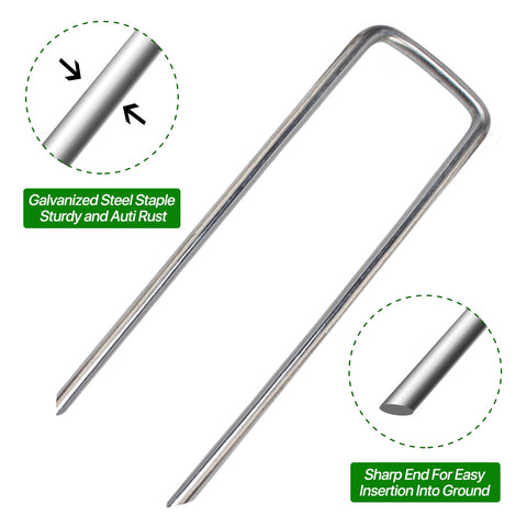 Galvanized TiTifield steel stake highlighting durability and rust resistance