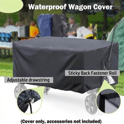 TiTigerella wagon cover easy to clean with a damp cloth or gentle wash.