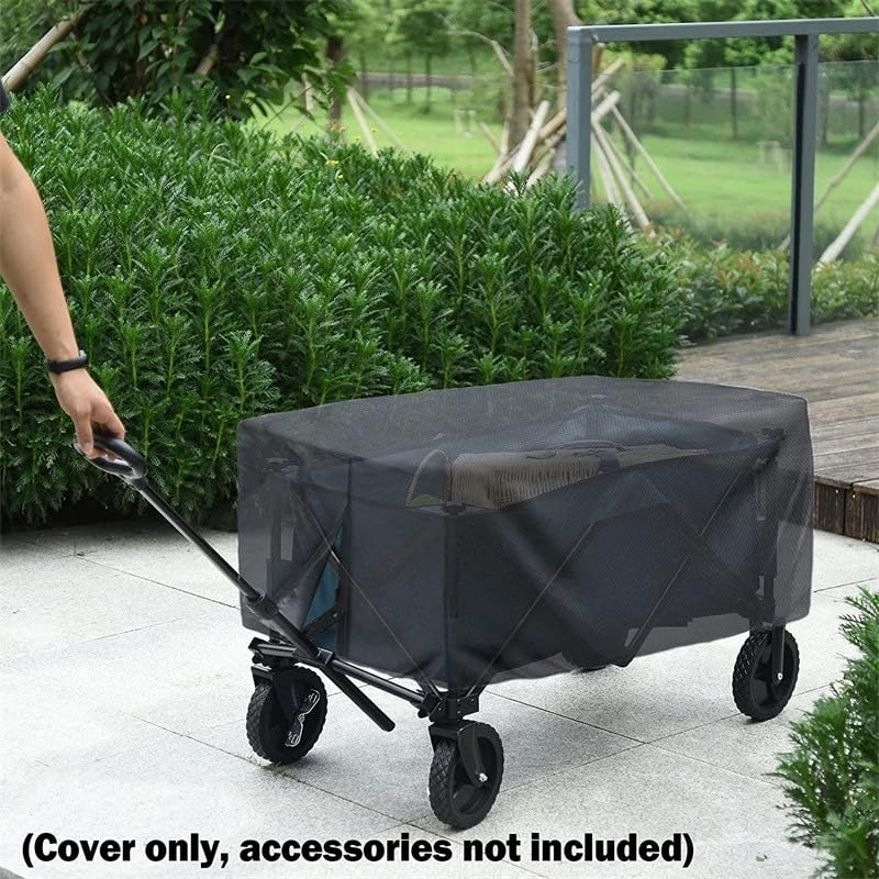 TiTigerella wagon cover highlighting multi-functional use for baby carts and strollers.