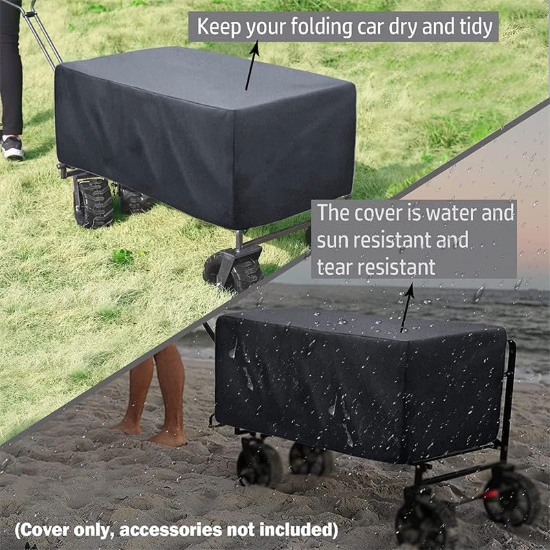 TiTigerella wagon cover packed in a portable pouch for camping and travel.