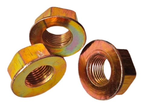 TITISKIN 3-pack spindle blade nut compatible with many tractors for maintenance.