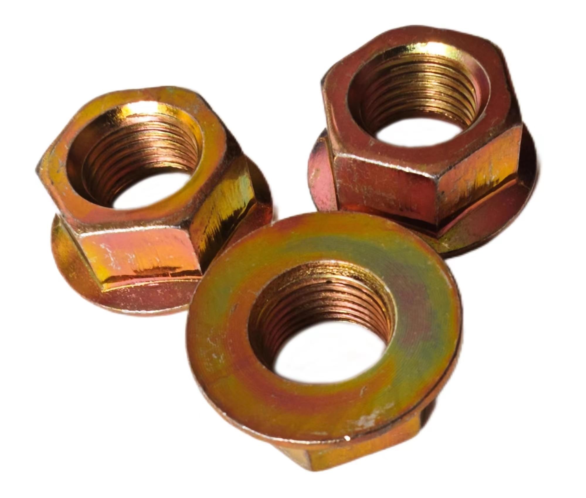 TITISKIN spindle blade nut for RZT54 mower with durable 5/8-inch thread.