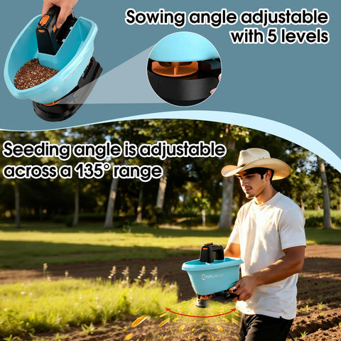 TITIUNCLE 135-degree dispersion supports even edge-to-edge spread.