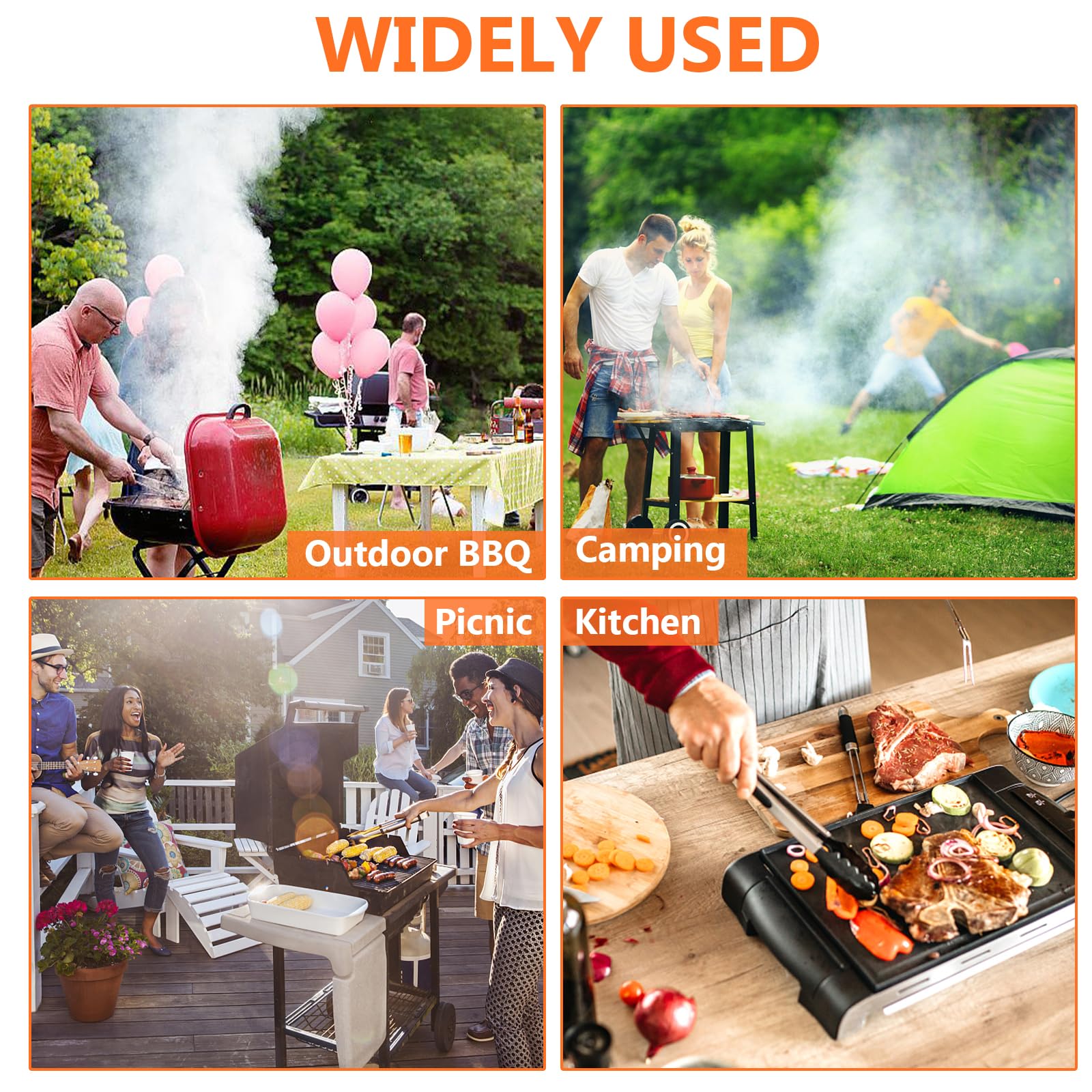 Tivddikun Storage bag keeps the set organized for camping and outdoor cooking