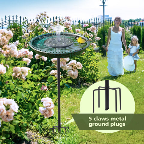 tiyiawi outdoor bird bath enhances patio ambience while inviting wildlife