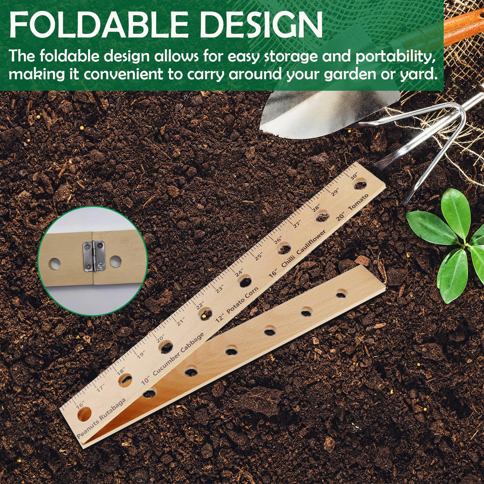 Tizee plant dibble included for effortless seed placement.