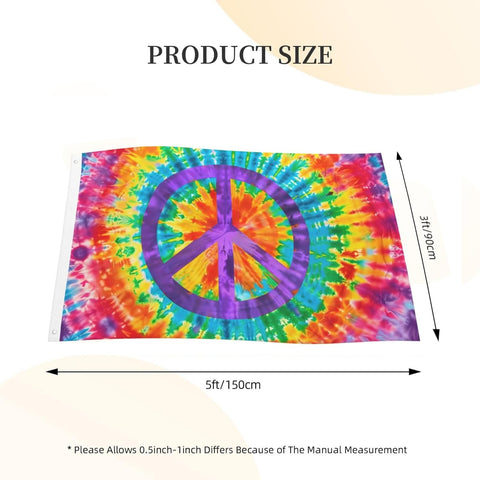 Weather-resistant polyester flag by TJMMO resists sun, wind, and rain.