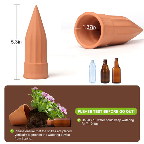 TKSCUSR terracotta nail upgrade improves durability for indoor plants and long-term use
