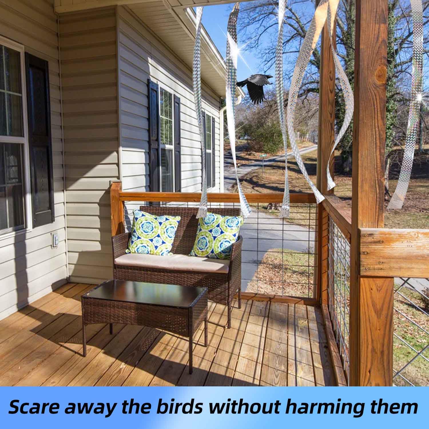 TKYPZY premium PET material bird scare tape detail
