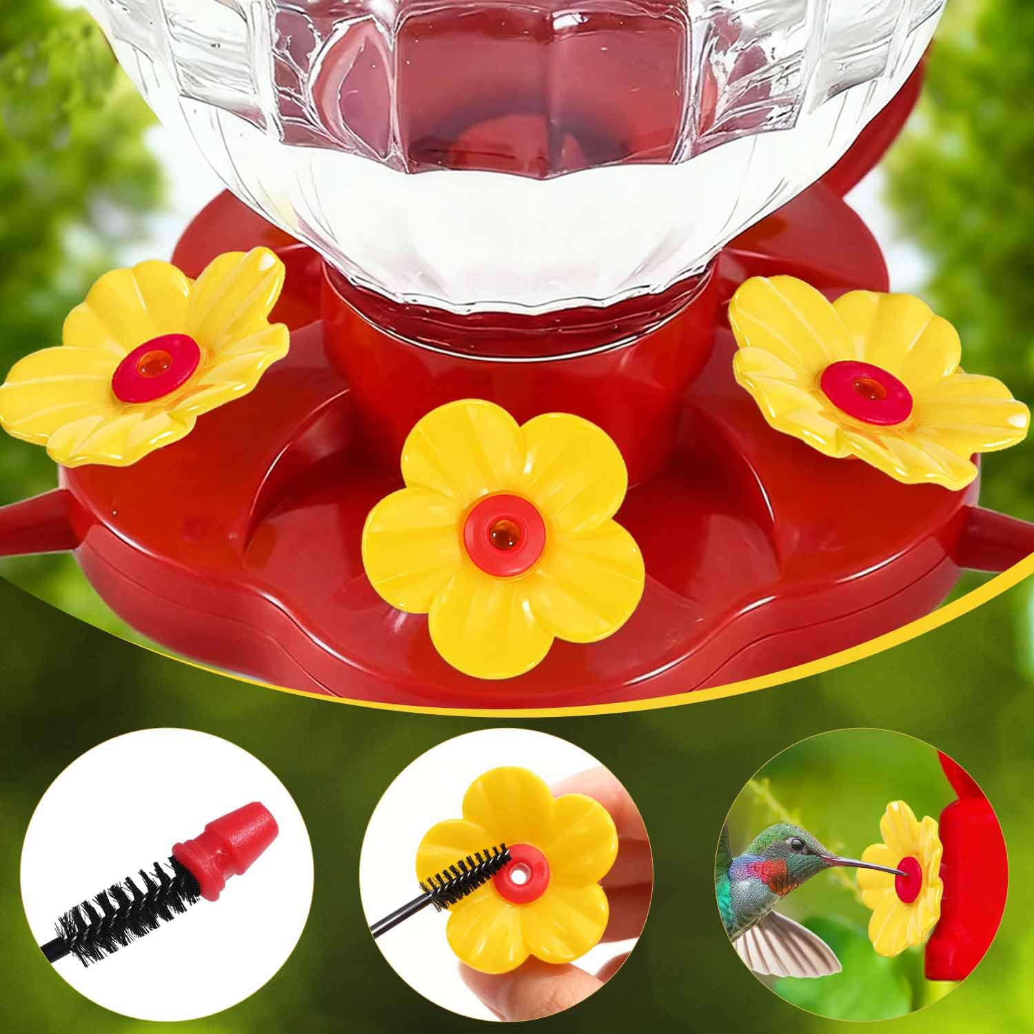 TKYPZY universal plug-in flowers install quickly without tools.