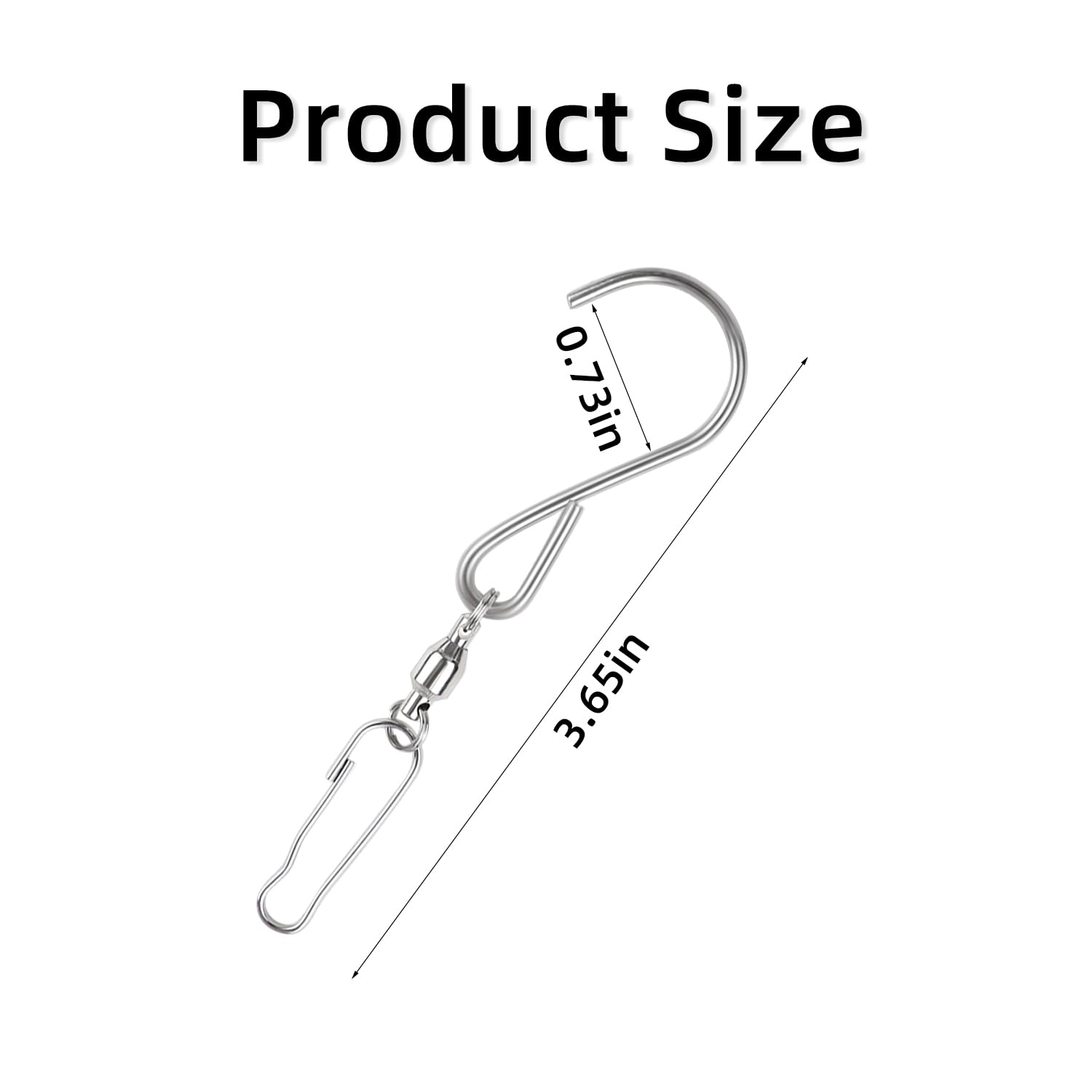 TKYPZY windsock hanger clip for reliable outdoor display.