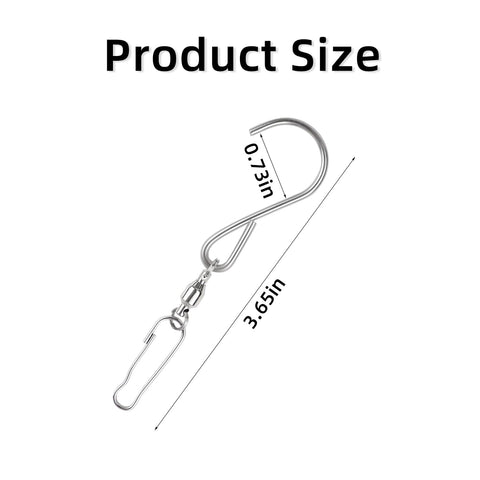 TKYPZY windsock hanger clip for reliable outdoor display.